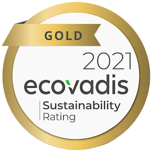 EcoVadis Gold logo - Cyclect ESG Rating