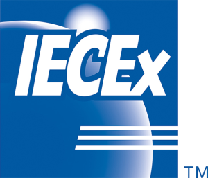 IECEx logo - Cyclect Explosive Atmosphere Safety