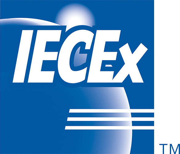 IECEx logo - Cyclect Explosive Atmosphere Safety